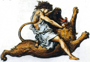Sansón y el León