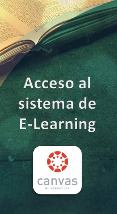 Acceso a E-Learning Canvas