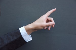 Pointing Hand Christian Stock Photos